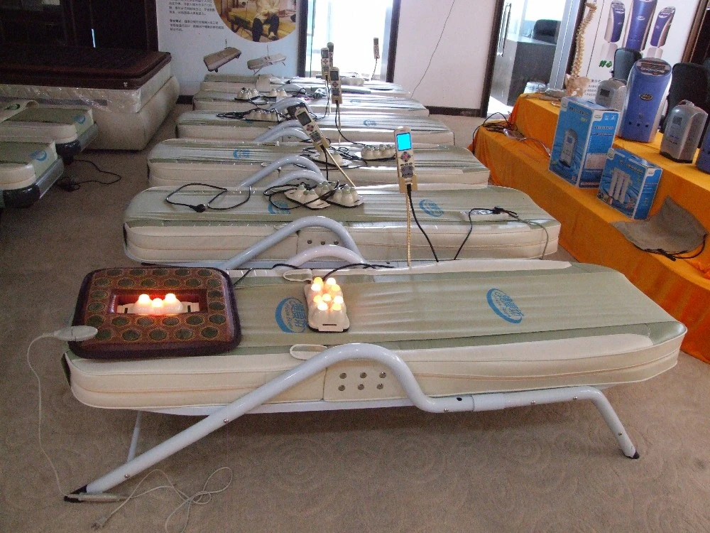 Lit de massage rotatif pliable électrique de haute qualité