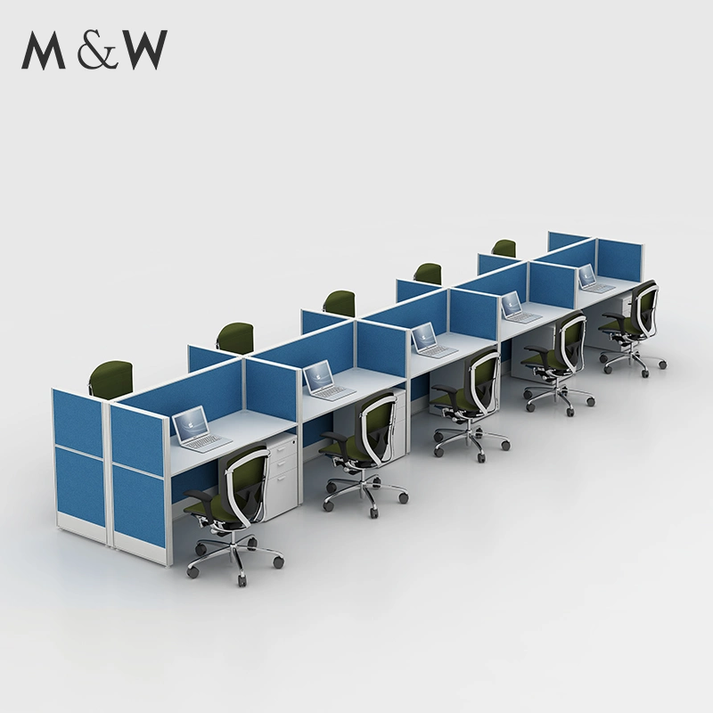 Commercial Computer Desk Work Station Furniture Wooden Table Office Partition