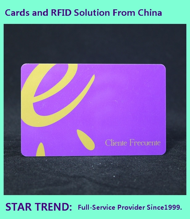 Cmyk Printing Plastic Smart Barcode Card Used as Business Card, VIP Card, Access Card, Game Card, Prepaid Card, Membership Card, Gift Card, Loyalty Card