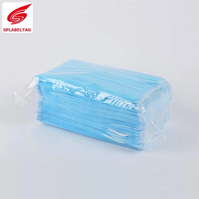 Medical 3 Ply Antibacterial Non Woven Disposable Face Surgical Mask