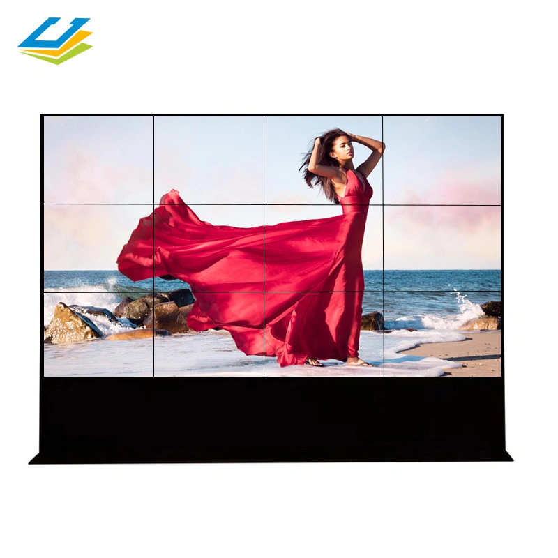 55"pulgadas soporte hidráulico de señalización digital en el interior de 4K de TV de pantalla de empalme de montaje en panel LCD