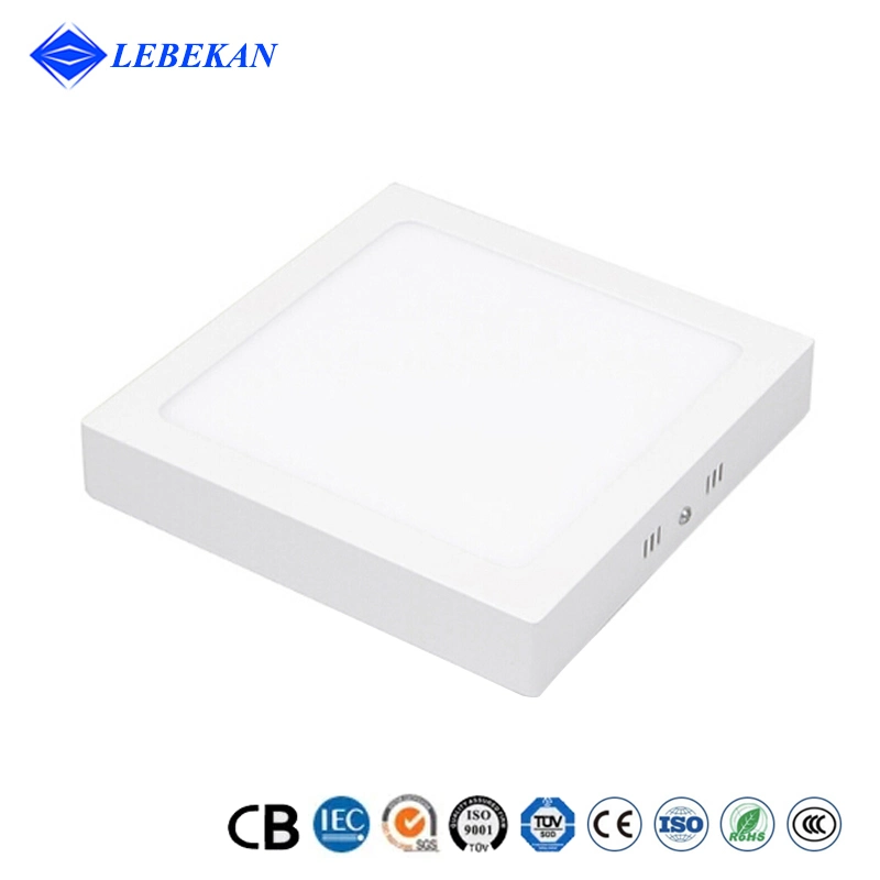 Wholesale/Supplier Price Showcase Decorative Square Sppot Panel Lighting 18W 24W 36W Warm White Surface Mounted LED Ceiling Light