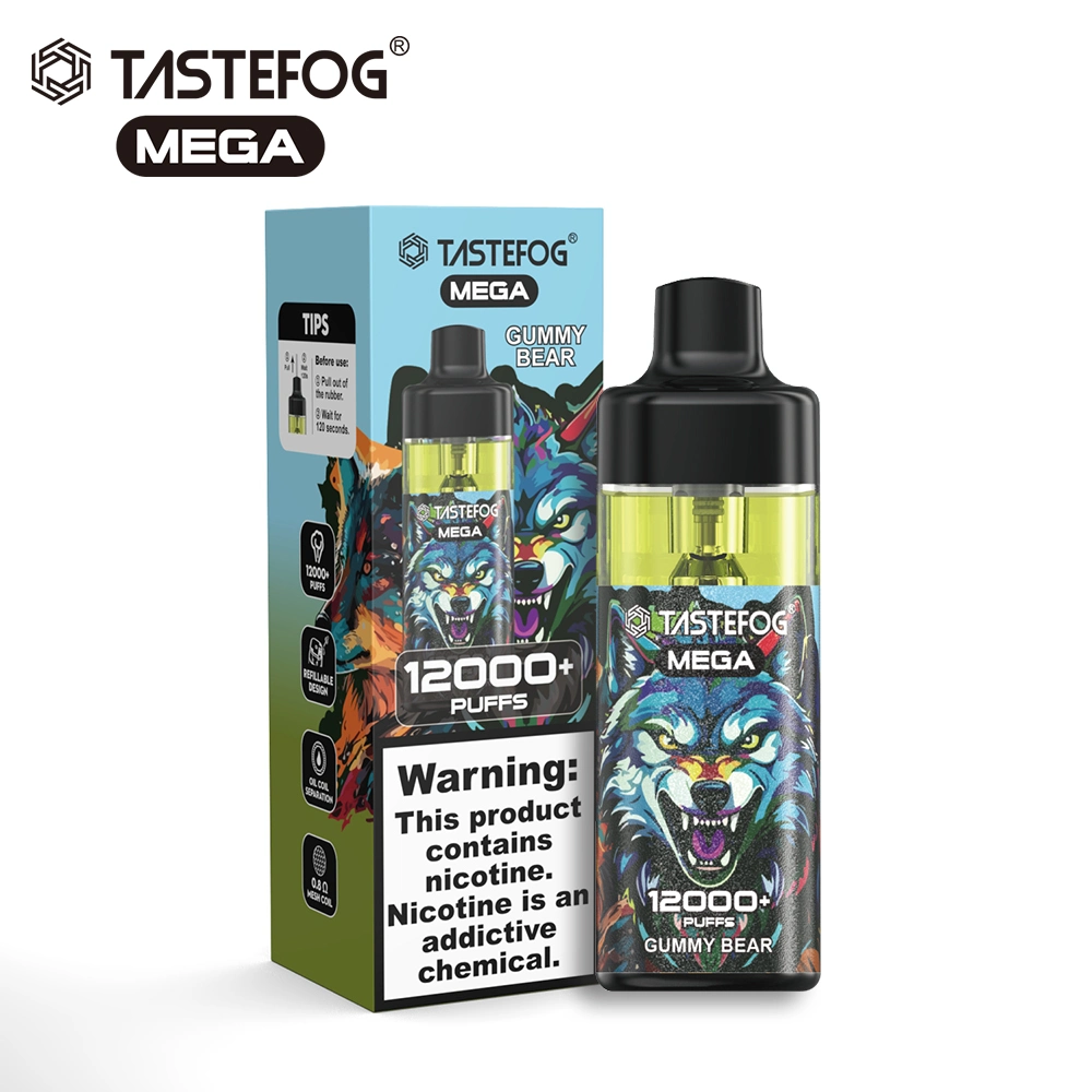 Fábrica ODM más reciente 800 caladas Cigarrillo electrónico desechable Tastefog Qute OEM Mayorista/Proveedor I Vape