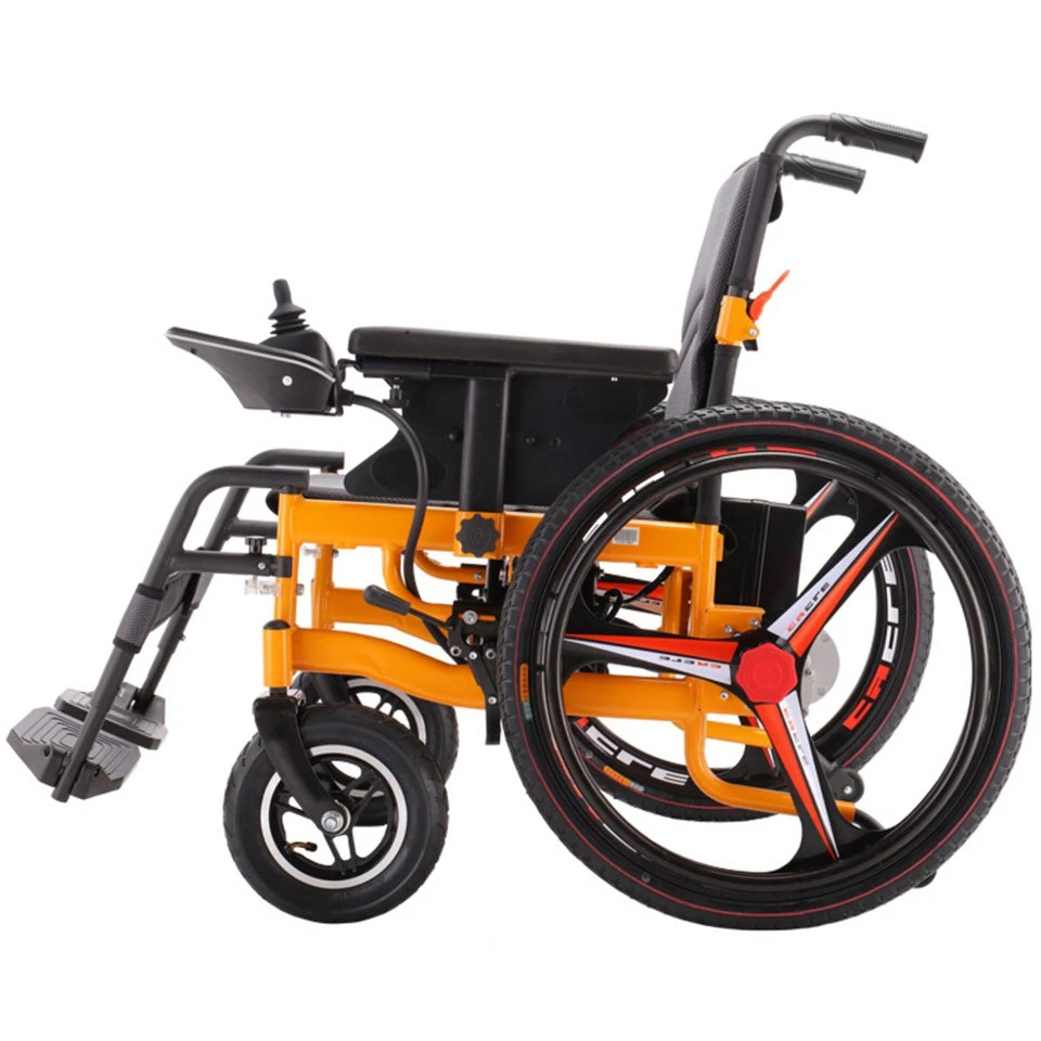 2022 Manufacturer Direct Sell Folding Disabled Lithium Battery Wheelchair Lightweight Power Wheel Chair