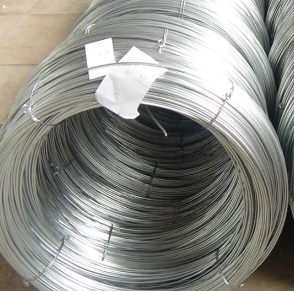 Cable de acero de bajo carbono/cable de resorte galvanizado/TLE/0,25 0,5 0,7 3,0/Q195