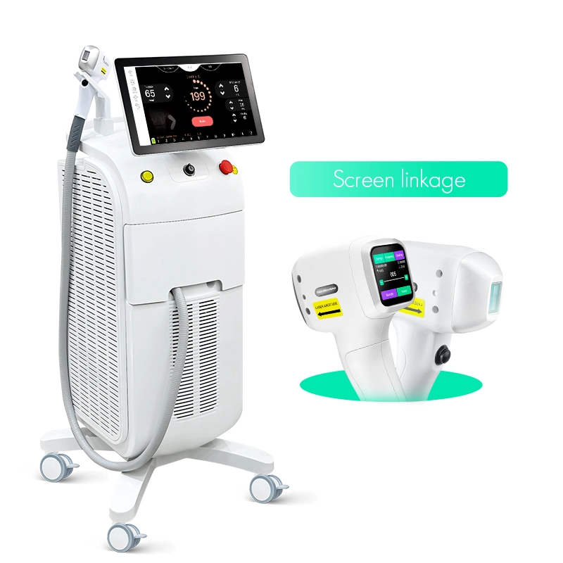 CE Single/3 Wavelength Hair Removal 808nm Diode Laser / Machine Laser Diodo 808nm Beijing Sanhe