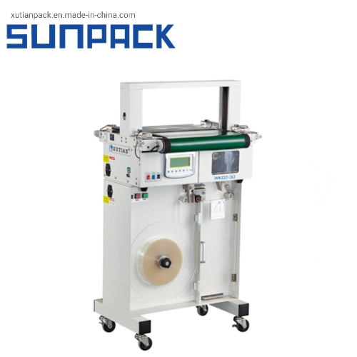 Tensão ajustável automática Online Food banding Strapping Machine