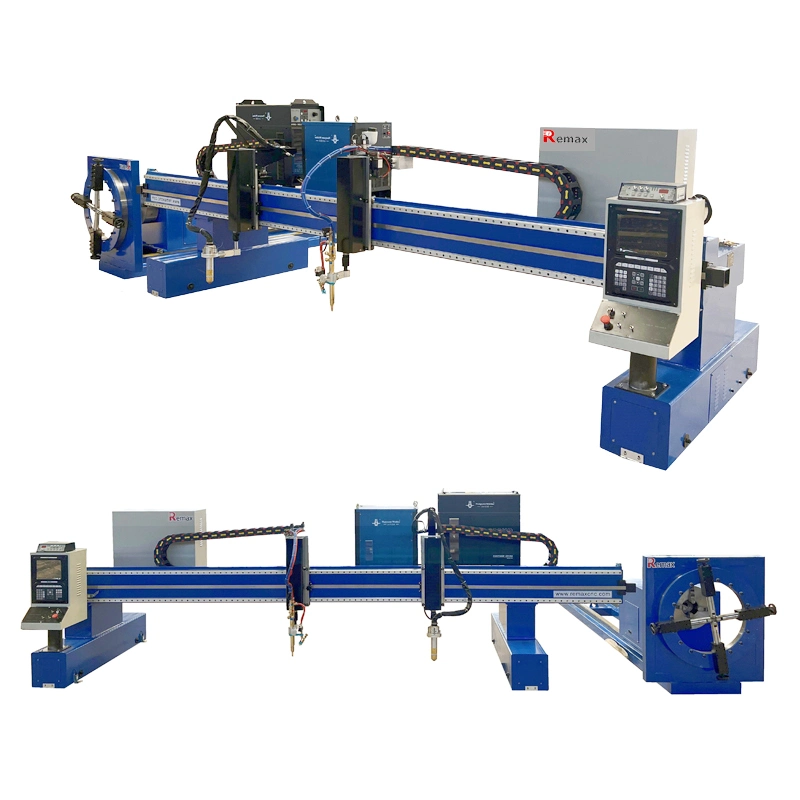 2 in I Pipe and Sheet Metal Cutting Machine CNC Plasma Cutters Gantry Plasma Cutting Machine