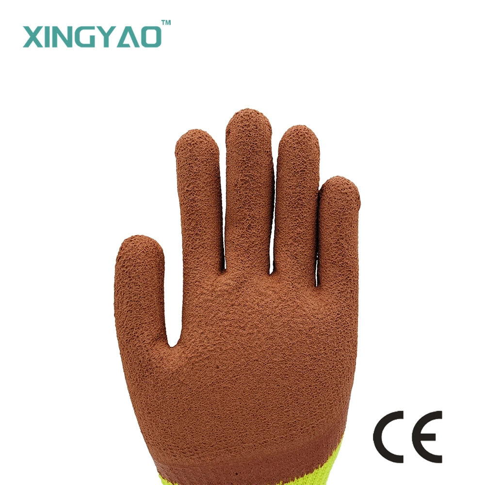 Winter Warm Acrylic Terry Wear-Resistant Work Gloves