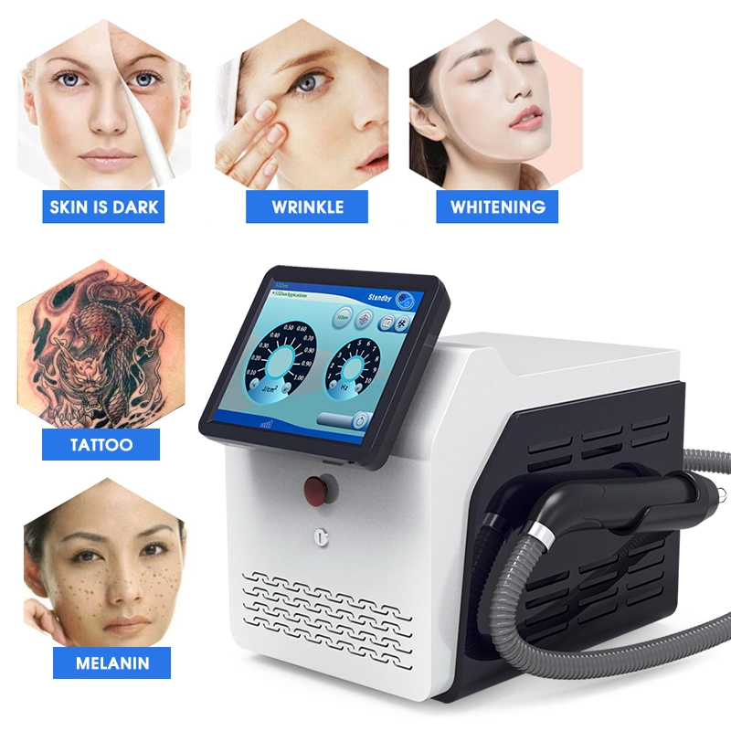 Promotion Prix freckle ND YAG Tattoo Removal machine Picoseconde laser Prix/ machine de retrait de tatouage laser