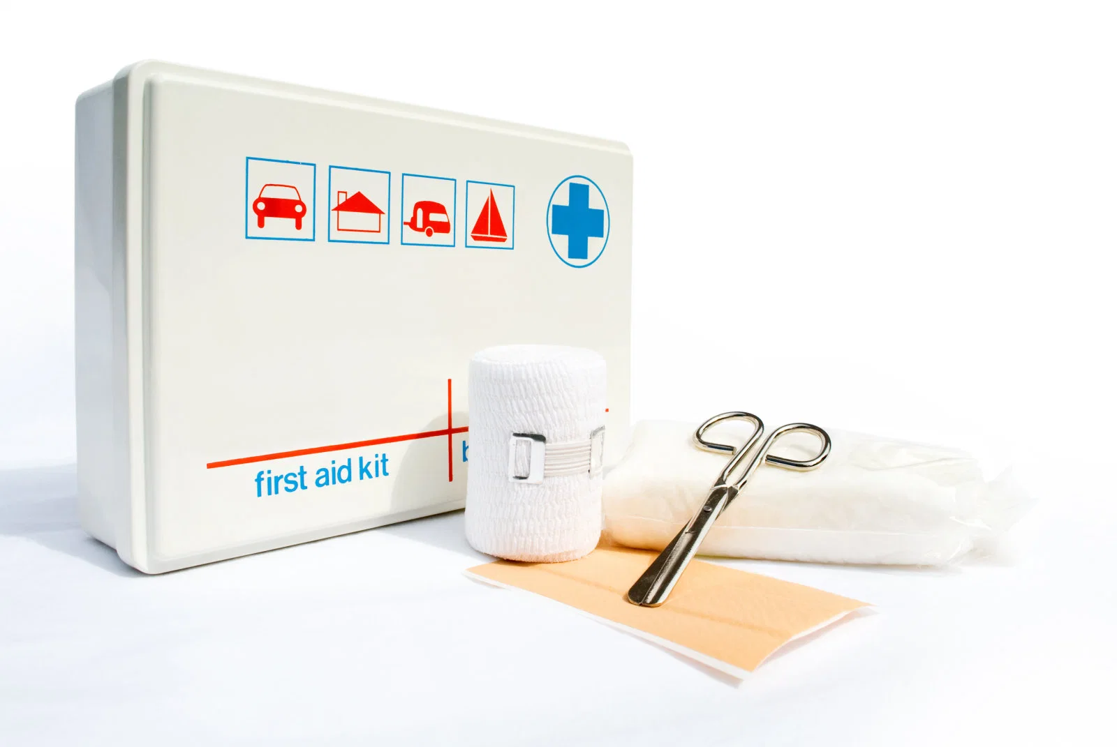 Hospital Simple Waterproof Emergency Blanket First Aid Kit with High quality/High cost performance  Op0201248