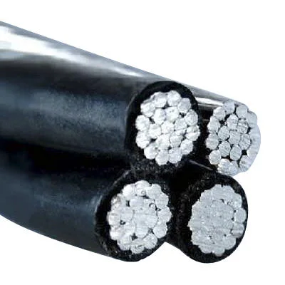 Cable aislado de PVC XLPE 4*25mm 4*16mm 4*2,5mm 4*95mm Cable ABC