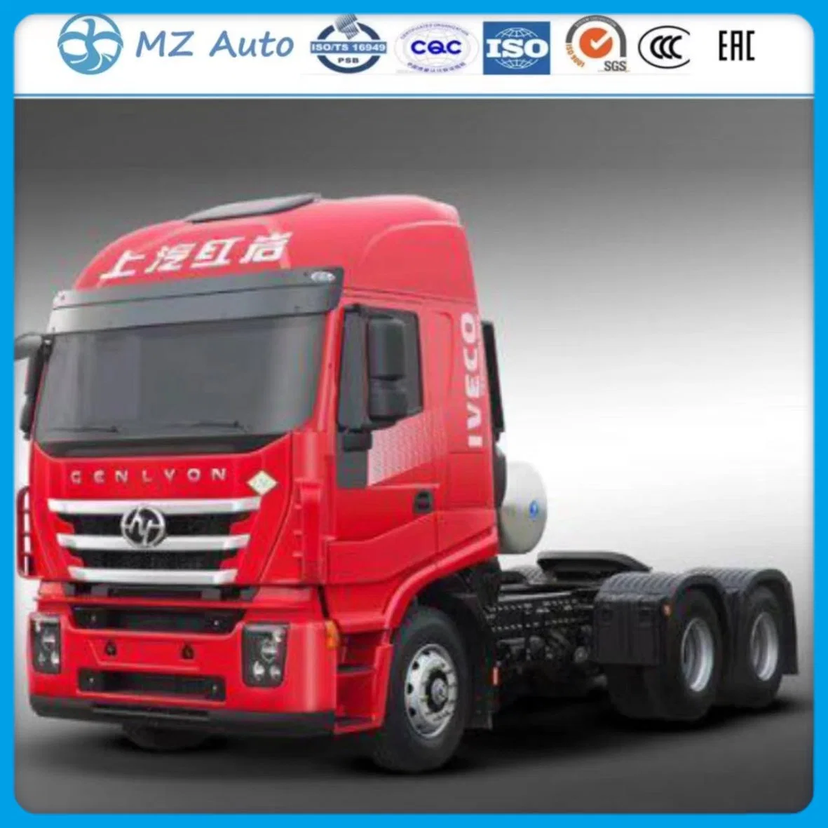 Sai C Group C6 LNG Hongyan Genlvon Traktor Truck Made In China