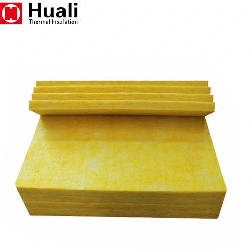 Wall Fireproof Insulation Heat Reflective Aluminum Foil Faced Cover Glass Wool Insulation Board Type of Glass Wool