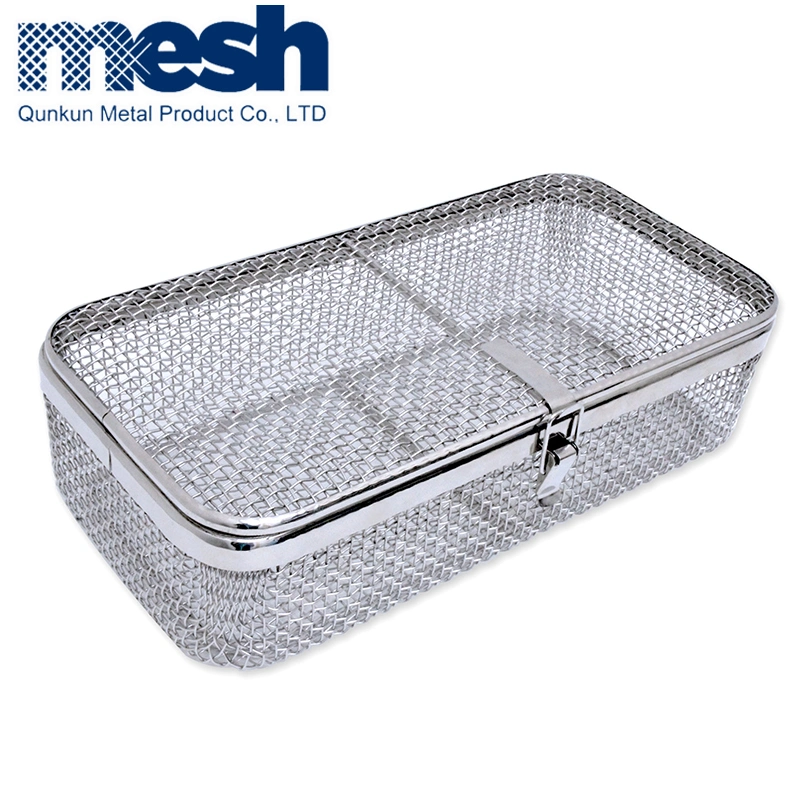 Stainless Steel Square Book Basket