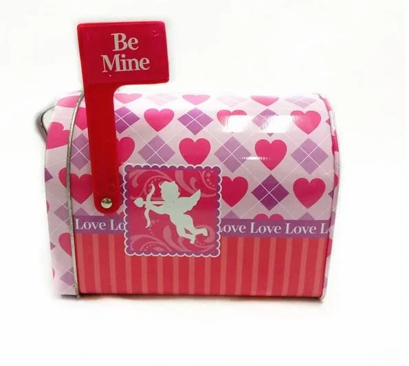 Happy New Year Christmas Gift Candy Tin Box Mail Tin Box