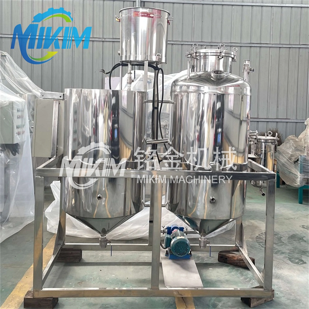 Oil Refinery Machine Price Automatic Cotton Seed 1-50t/Day Custom Oil Refining Machine Oil Pressing Filter Making Production Line