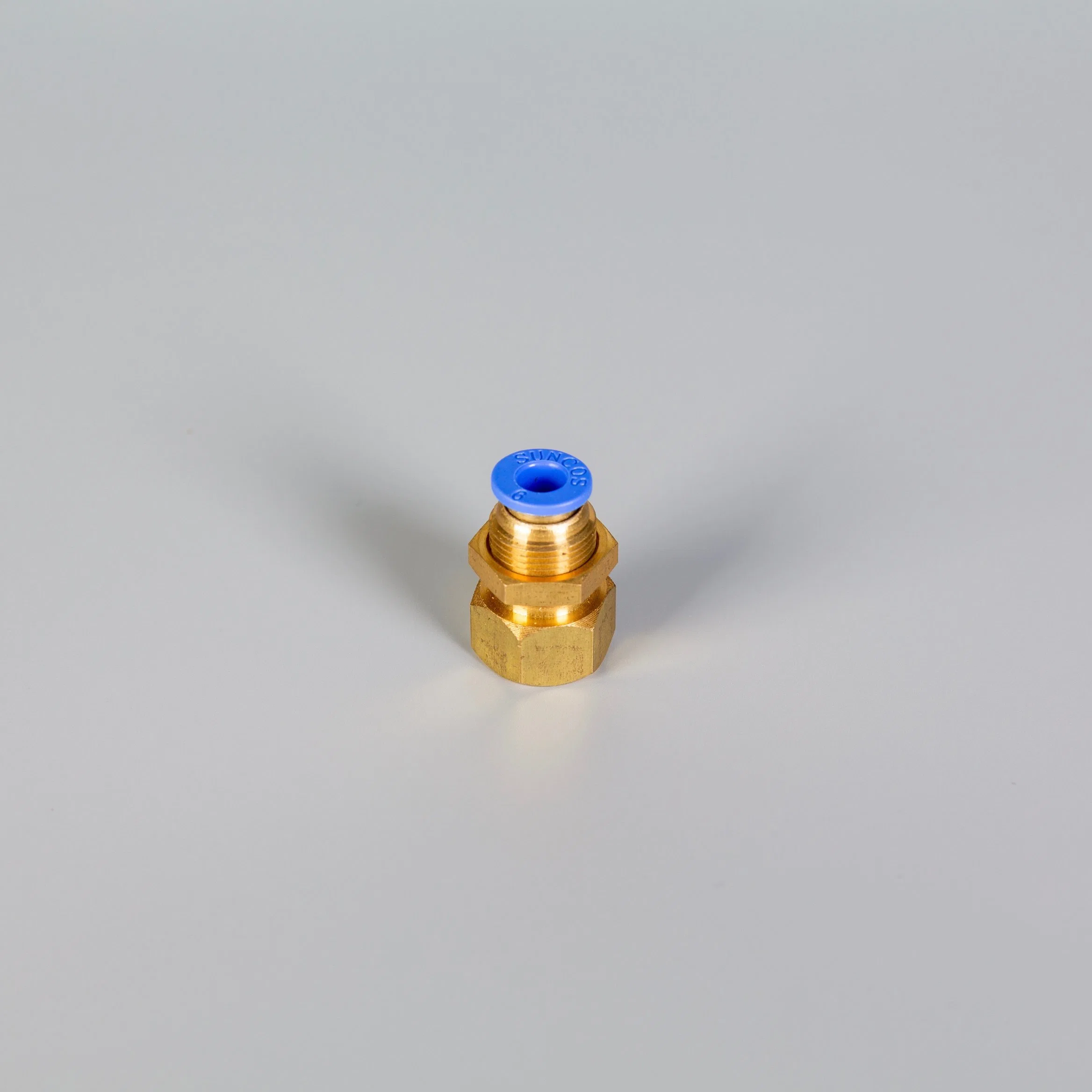 Quick Push in Air Straight Joint Brass Plastic Male Tube Pneumatic Fittings