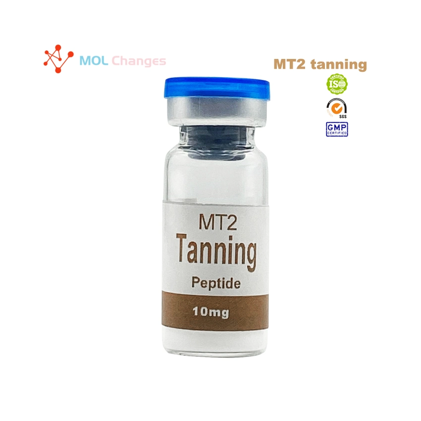 Mol Changes Low MOQ Popular Sunless Mt2 Tanning Peptide Melanotan 2 Tanning Tan Vials