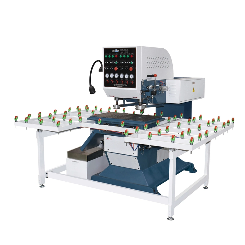 China sistema automático de control PLC máquina de perforación de agujeros de vidrio