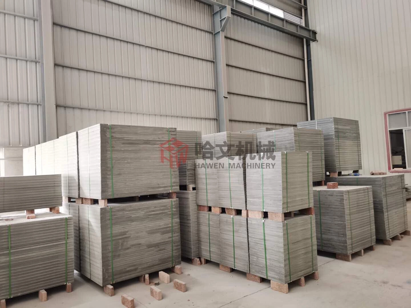 Gmt palets de plástico de PVC plato para máquina bloquera de China