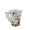 Christmas Custom Disposable 9oz Paper Coffee Cup with Handle