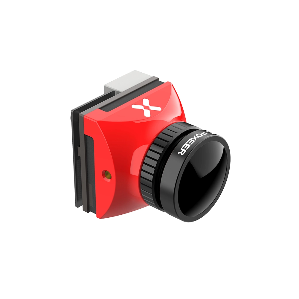 Foxeer T-Rex Micro / Mini 1500tvl 6 ms Latency Full Weather FPV Camera مع عدسة مقاس 1.7 ملم4: 3/16: 9 PAL/NTSC قابل للتبديل للطائرات بدون طيار