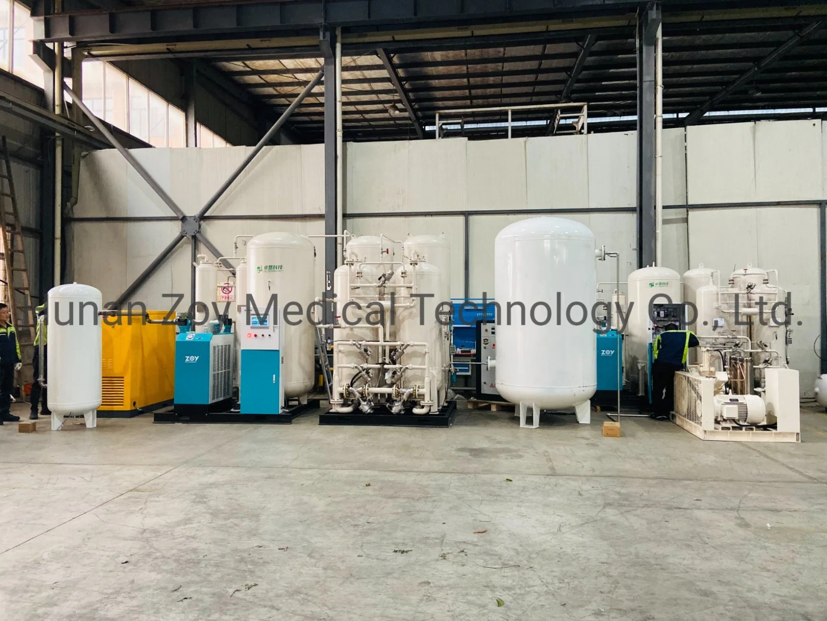 Manufacture High Purity Gas Equipment Psa Oxygen Generator for Medical Use