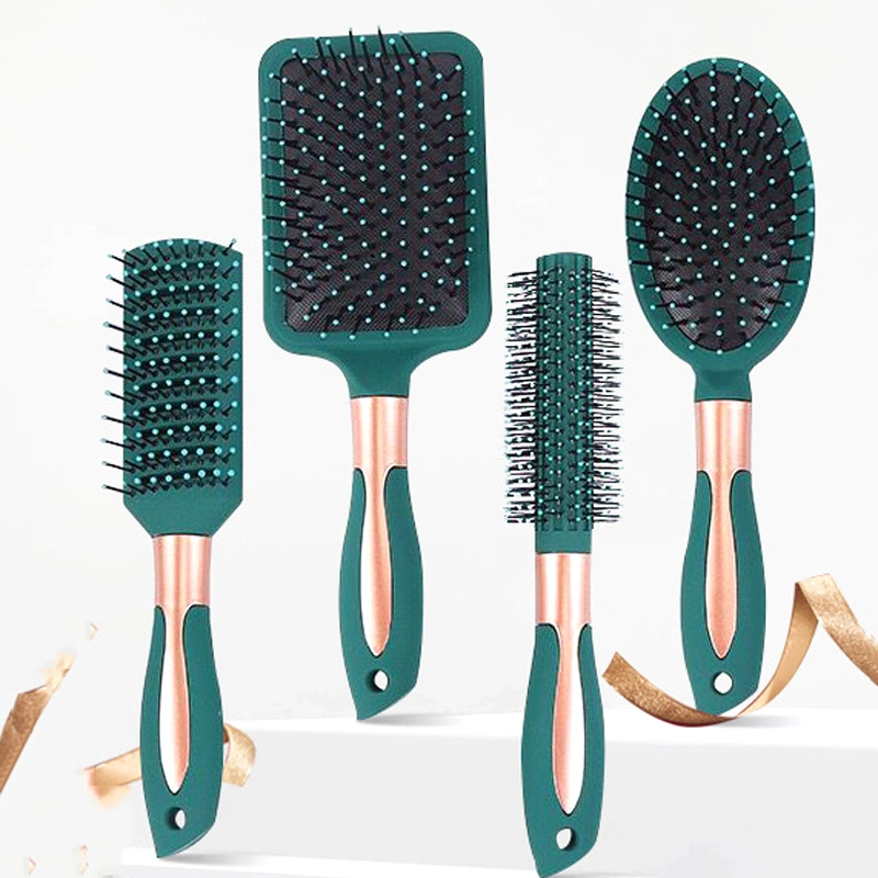 Professional salon Outils usine étiquette privée coussin d'air de cheveux enchevêtrés Brosse de massage