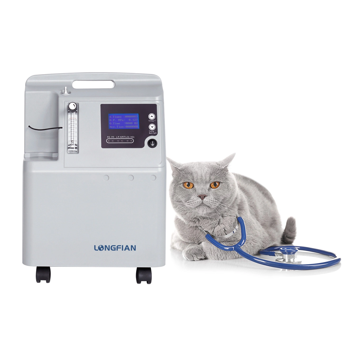 Portable Veterinary Anesthesia Machine Vet Oxygen Equipment For Pets Hospital