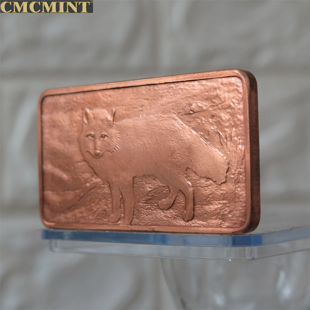 Logo 3D personnalisé avec un double défi de la plaque de laiton Coin