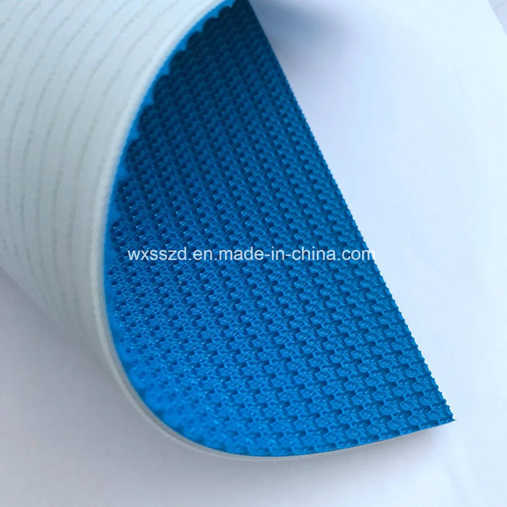 Mini Grip Coarse Texture PU Conveyor Belt for Logistic Industry