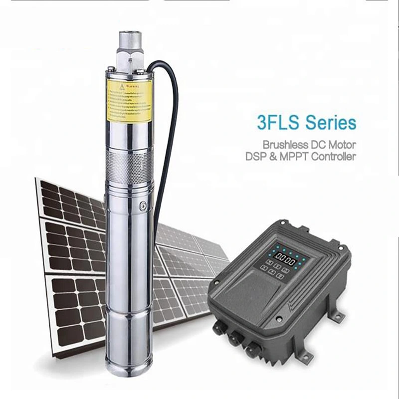 1kw 2kw 3kw 24V 72V 96V DC Solar Water Well Submersible Pumps