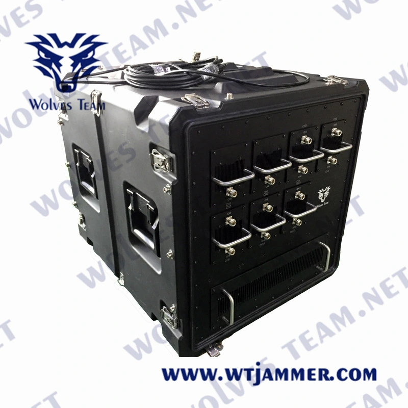 Dds High Power Multi-Band Vehicle Bomb 20-3600MHz Signal Cell Phone Signal Jammer (up to 2km)