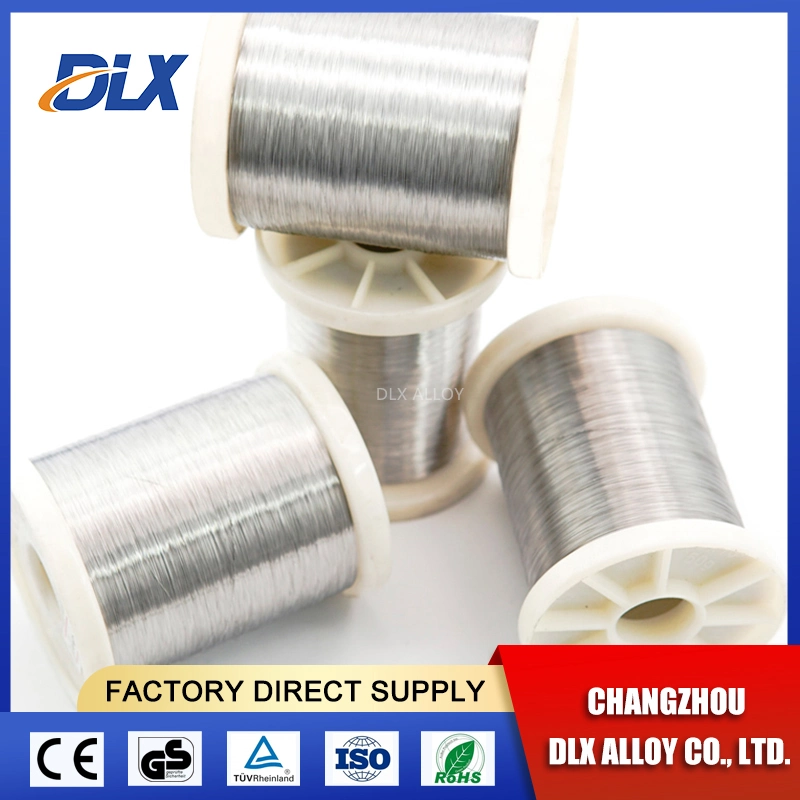 الأسهم 99.98 ٪ Purity Np1 Np2 Russian Pure Nickel Wire 0.025 مم 0.025 ملم سعر لكل متر