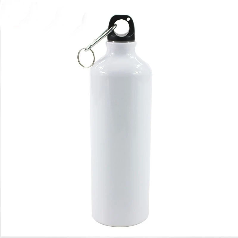 750ml Sport bouteille d'eau de voyage en aluminium de sublimation bouteille sport bouilloire d'escalade