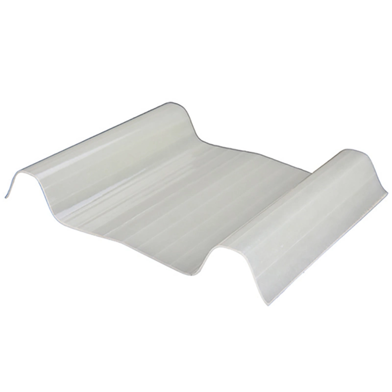 Translucent Clear Flat and Corrugated Fiberglass Reinforced Plastic GRP FRP Roof Panels