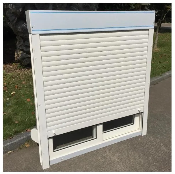 China Supplier Manual/Automatic Aluminum Rolling/Roller up Shutter Soundproof Window