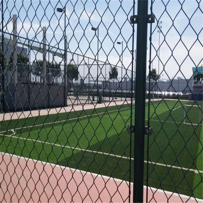 Diamond Mesh Playground Wire Mesh Fence Stadium Chain Link Fence