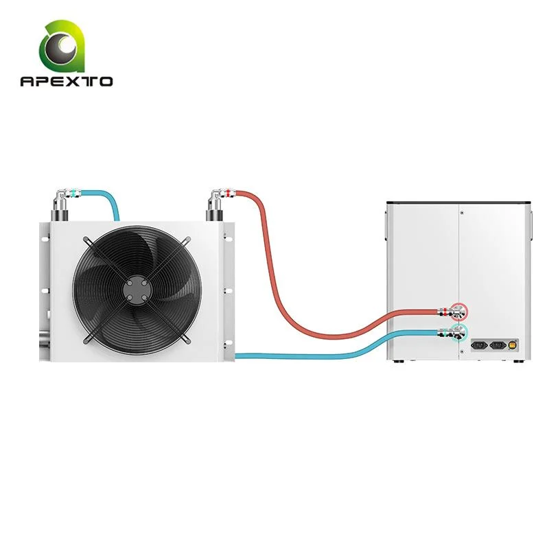 Home Sistema de refrigeração por imersão do recipiente do óleo de refrigeração do sistema de refrigeração a água do Servidor 4.5Kw para 1PCS Servidor de computador