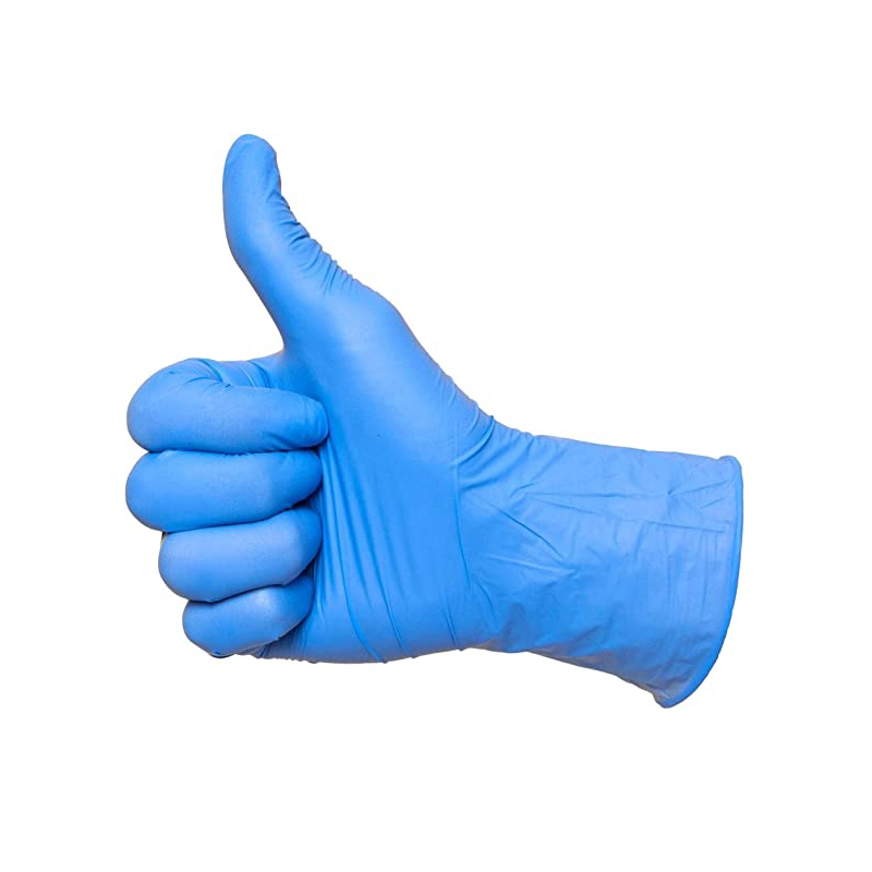 Waterproof Touch Screen Nitrile Gloves Powder Free Single Use Exam Glove