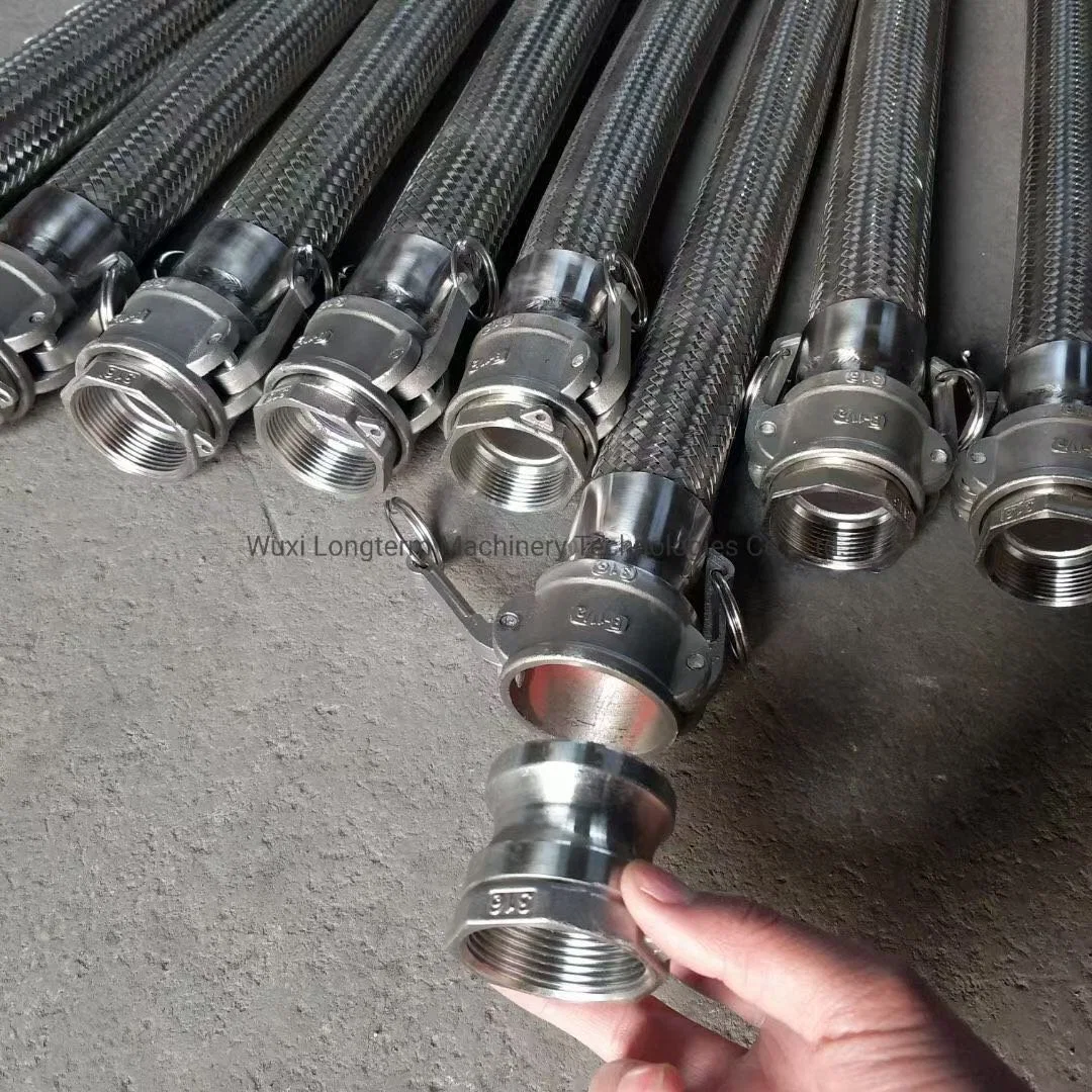 High Pressure Metal Braided Hose SS304 Stainless Steel Flexible Pipe/Hose/Tube