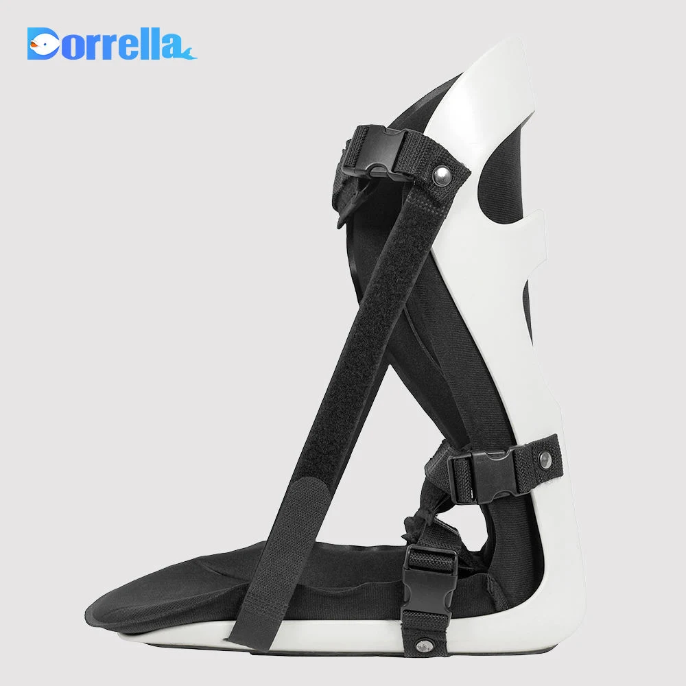 Médico Stablilla nocturna ajustable pie de caída Ortesis plantar pie Fasciitis Tobillo Brace Noche de tablillas de tobillo