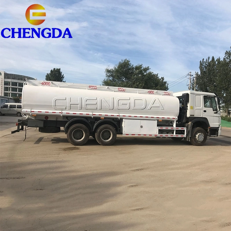 30000 Liters Fuel Tanker Truck 4X2 6X4 371HP Diesel Tricycle Truck