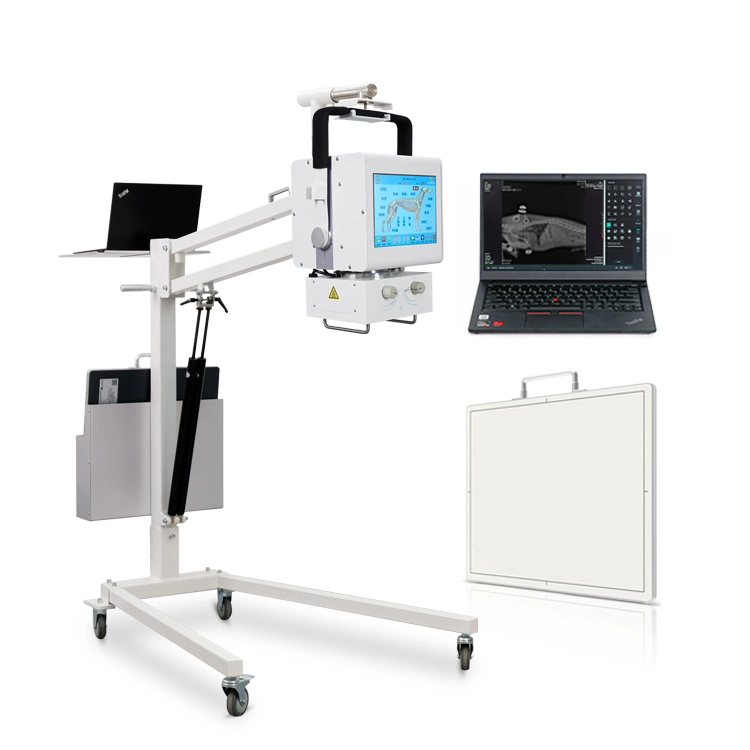 Veterinary Equipment Portable Mobile Radiography Animal 100mA X-ray