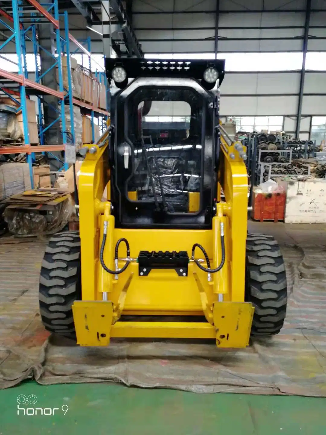 China Skid Steer Wheel Loader Jc65 75HP Skid Steer Loader Official Manufacturer Taian Luyue with Lower Price for Sale