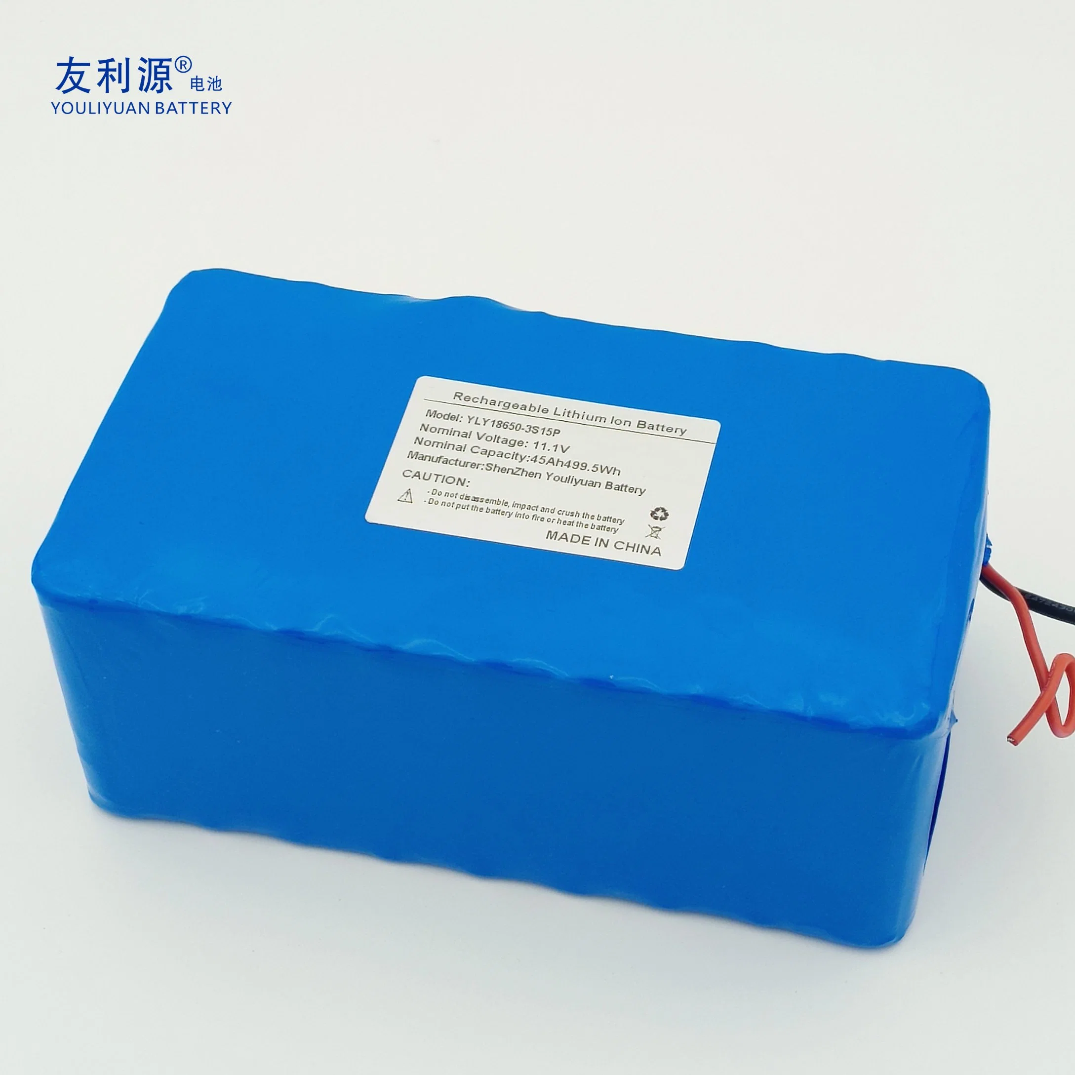 Factory 18650 Battery OEM/ODM/MSDS/Un38.3 Rechargeable 12V Lithium Battery 24ah 76.8wh Li-ion Battery Pack with PCM Wires Connector for Solar Alarm System