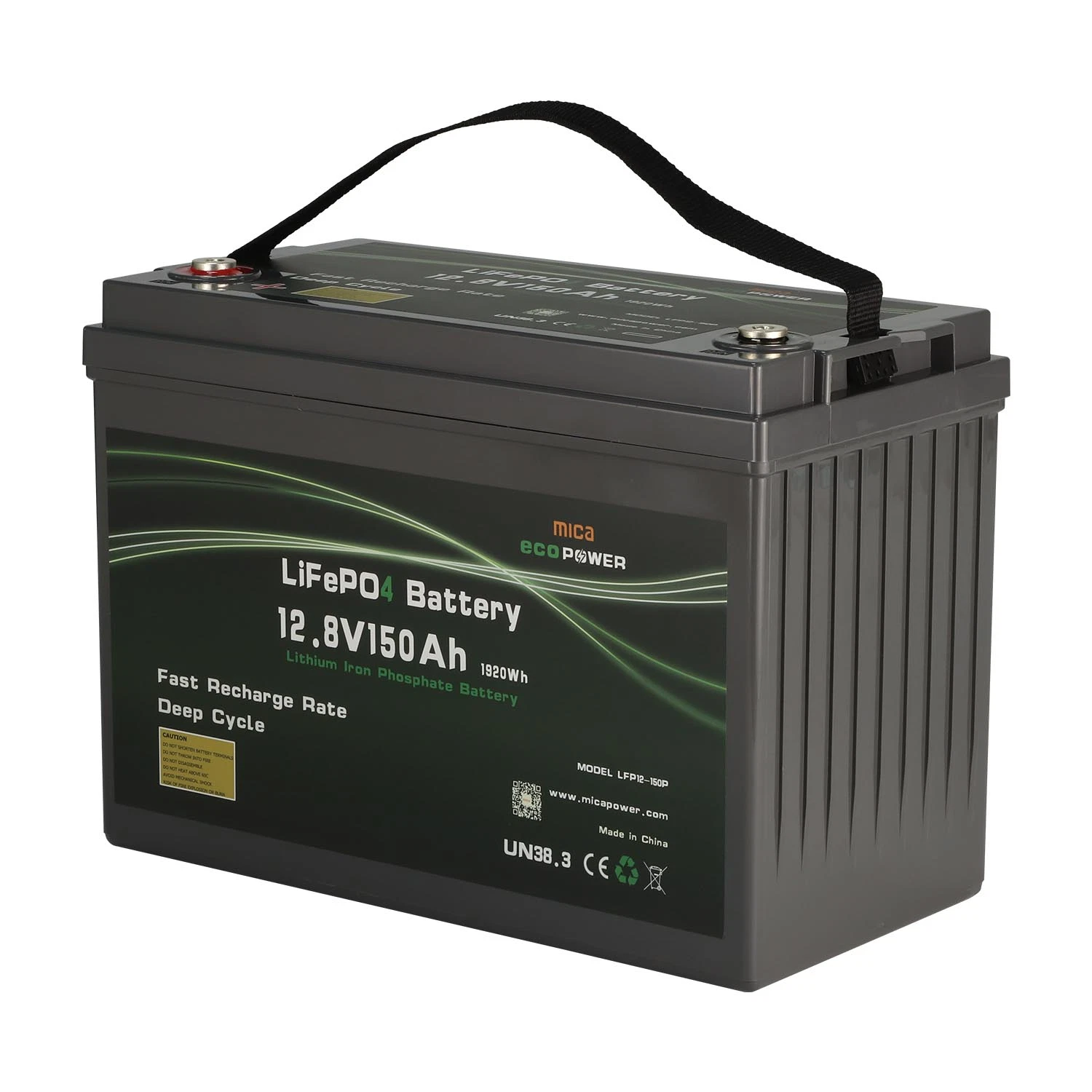 Manufacturer 12V Solar Battery 100ah Lithium Lihtium Phosphate Battery LiFePO4 Battery for RV Camper Camping with Dual USB LCD Display with Un38.3 MSDS Report