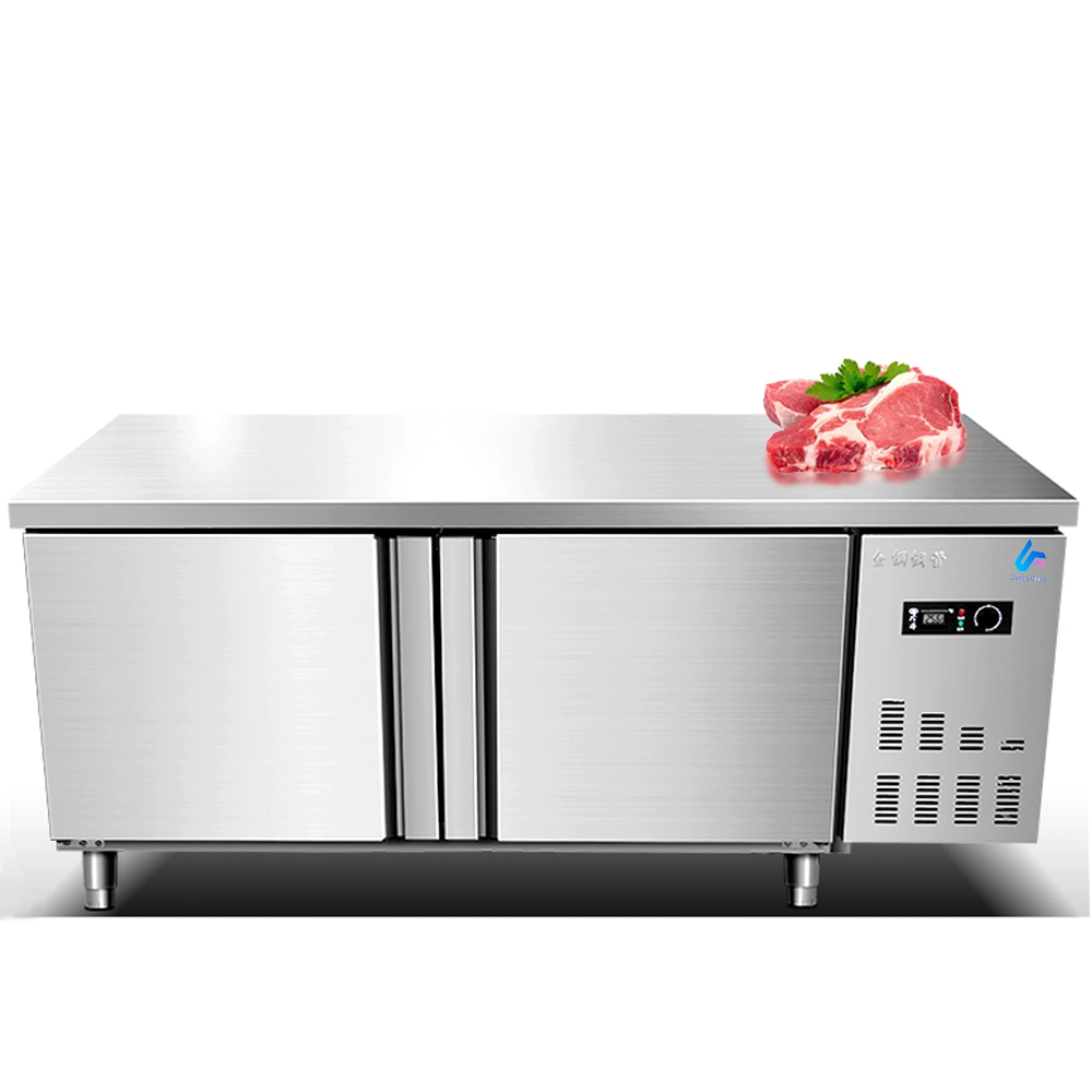 Air-Cooled Table Refrigerator Under Counter Refrigerator Commercial Counter Pizza Prep Table Refrigerator