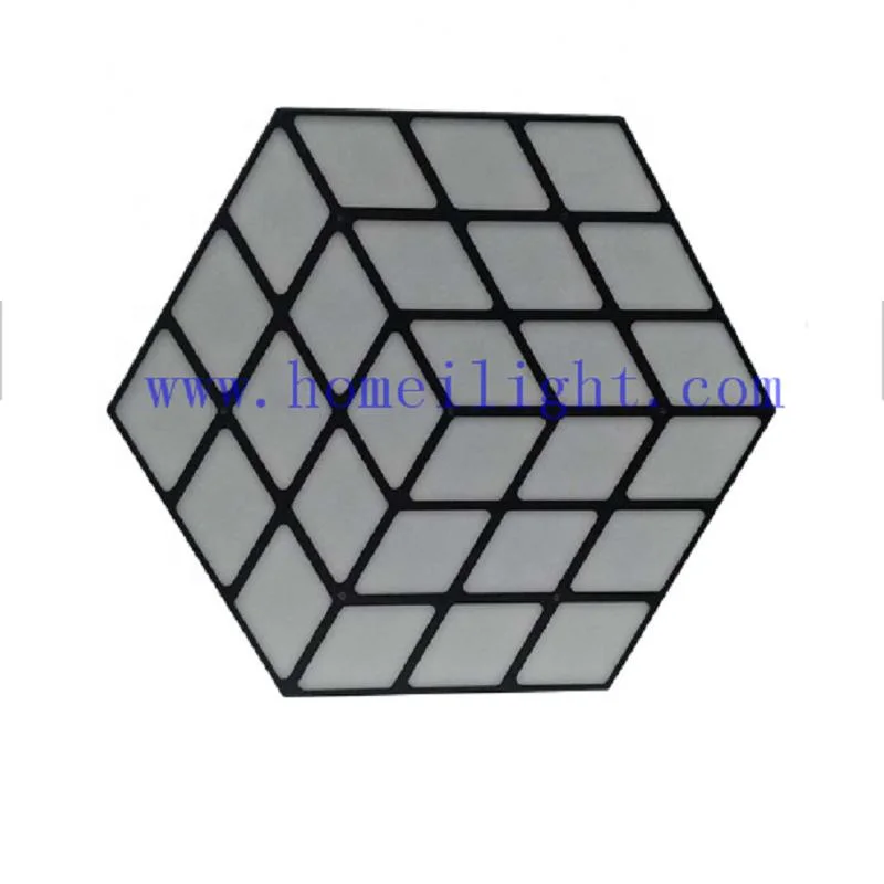 RGB Hintergrund Hintergrundbeleuchtung 3D LED Magic Cube Wand für Hochzeit